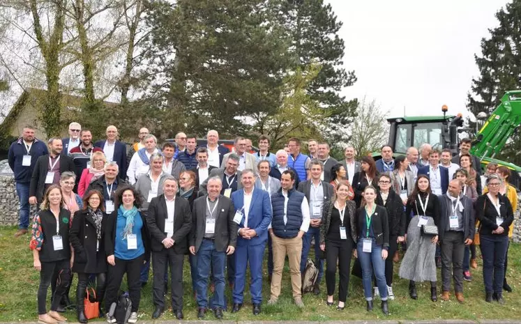 Les agricultrices et agriculteurs d’Auvergne-Rhône-Alpes présents en nombre au congrès de la FNSEA.