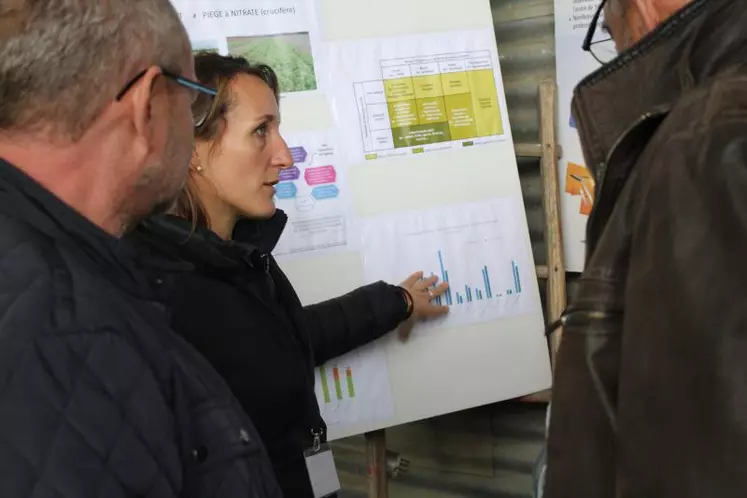 Christelle Johannel, conseillère grandes cultures à la Chambre d’agriculture de l’Allier.