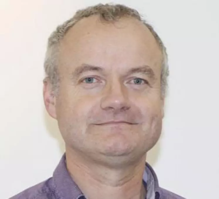 Patrick Goumin, responsable commercial pour le secteur « matières premières » de l’entreprise Axeréal Élevage.