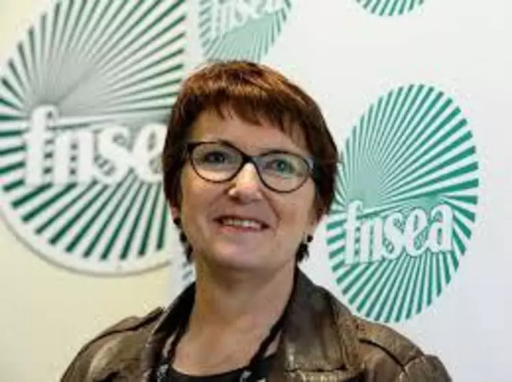 Christiane Lambert, présidente de la FNSEA