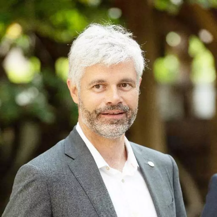 Laurent Wauquiez, président de la région Auvergne-Rhône-Alpes