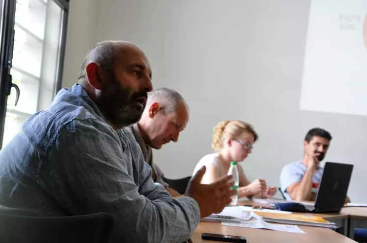 Bruno Dufayet et Christian Bajard ont détaillé la conjoncture du secteur viande bovine.