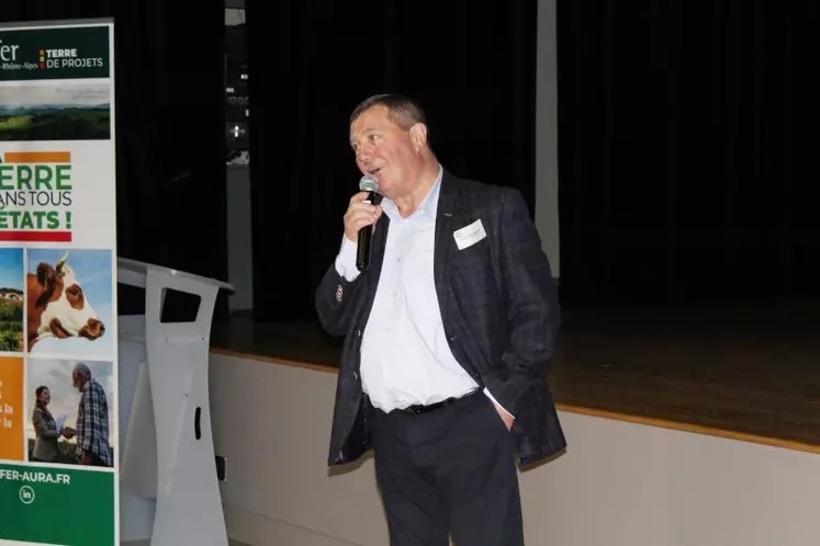 Jacques Chazalet, Vice président de la Safer Auvergne-Rhône-Alpes.