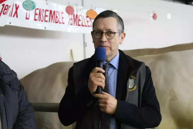 Jean-Louis Lautel, président de l'association foire-concours de Saint-Pourçain-sur-Sioule