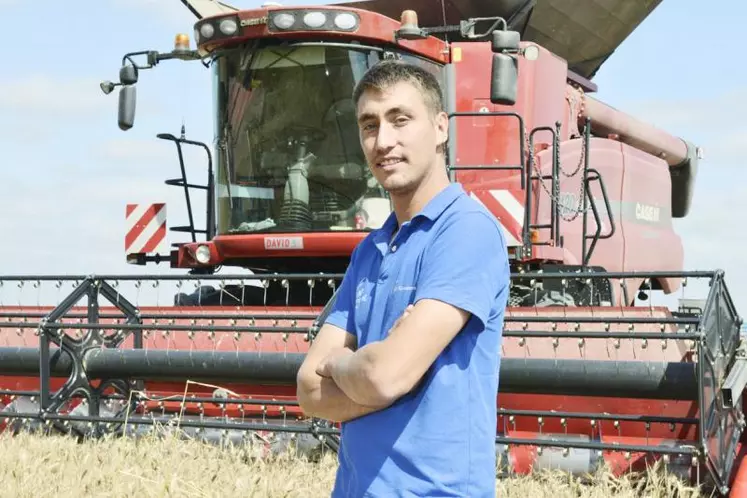 Samuel Vandaele, Président des Jeunes Agriculteurs de France