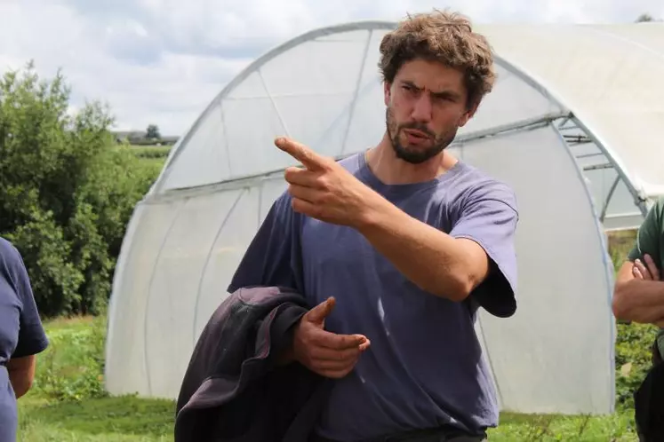 Pierre Thiériot est installé à Limoise, au domaine des Chateliers.