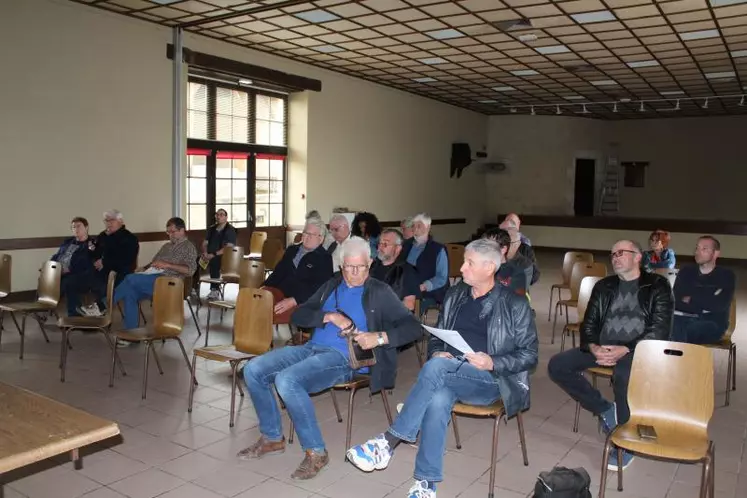 Une trentaine de membres du conservatoire a répondu présent à l'assemblée générale qui s'est tenue le vendredi 29 avril dernier