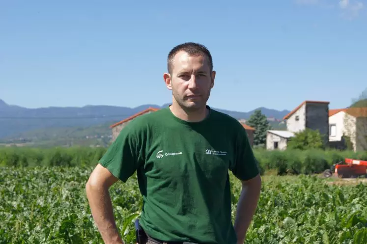 Baptiste Arnaud, 1er Vice-président de la Chambre d'agriculture du Puy-de-Dôme