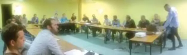 Les JA 63 et les JA 03 réunis à l’occasion de la rencontre avec Cristal Union.
