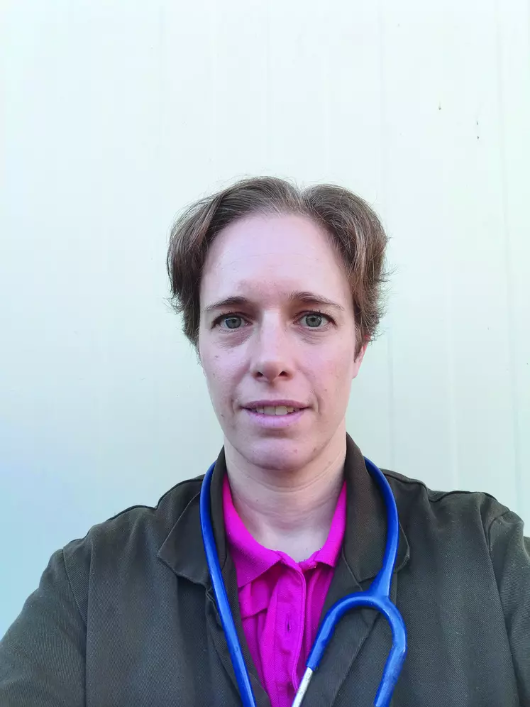 Pour Caroline Massis-Bidault, la pratique rurale est avant tout un choix de vie.