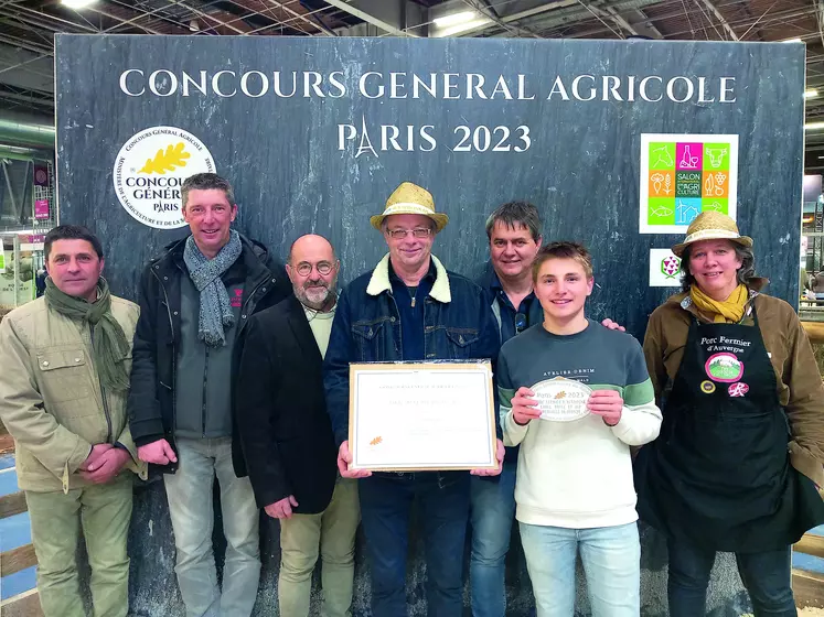 Le porc fermier d’Auvergne, une filière qui joue groupée et dont le travail a été récompensé lors du dernier CGA. 