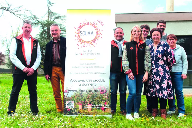 En 2022, l’association Solaal Auvergne-Rhône-Alpes a permis de distribuer l’équivalent de 240 000 repas aux personnes concernées par l’aide alimentaire.
