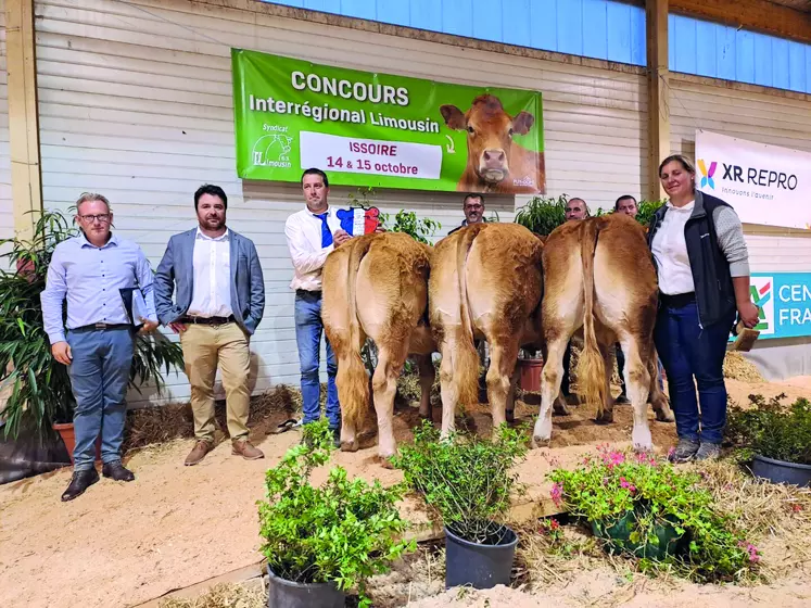 Le Gaec Margeride (15) a largement dominé ce concours. 