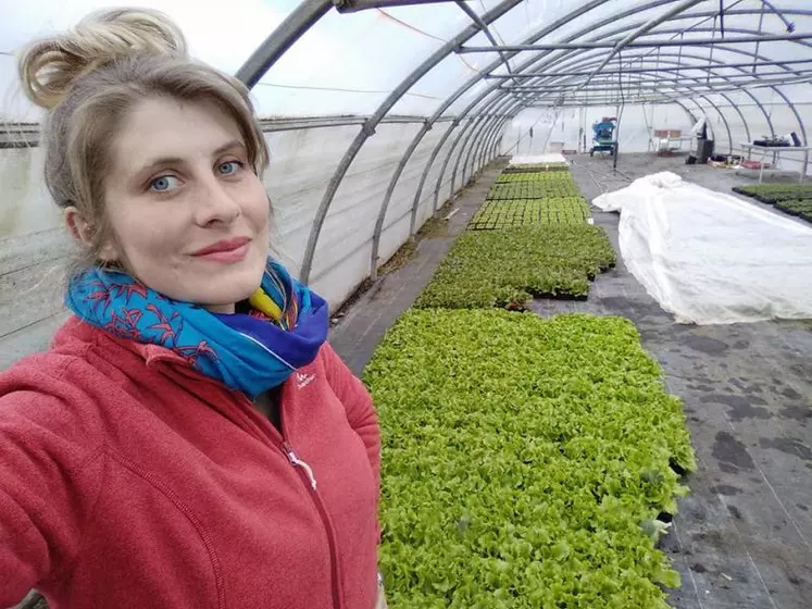 Ingrid Gardel est installée avec son frère et ses parents dans le Cantal.