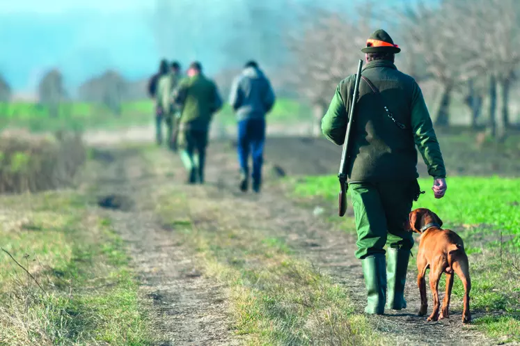 Groupe de chasseurs