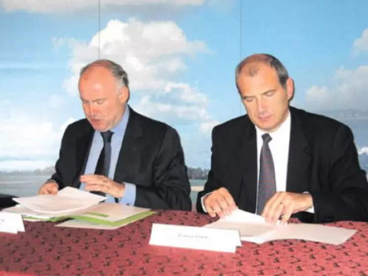 Dominique Bussereau et François Loos ont évoqué, lors d’un point presse une série de mesures pour développer les biocarburants.
