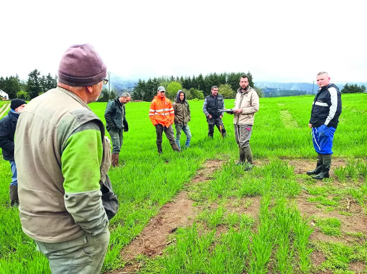 À plusieurs reprises dans l'année, l'ACM a réuni les agriculteurs des alentours de Celles-sur-Durolle pour de petits rallyes culturaux.