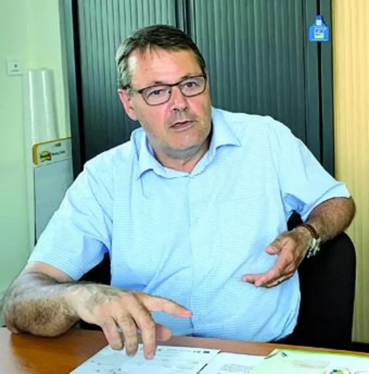 Pascal Viguier, président de Limagrain et président de l’Association pour le Développement de l’Irrigation en Auvergne.