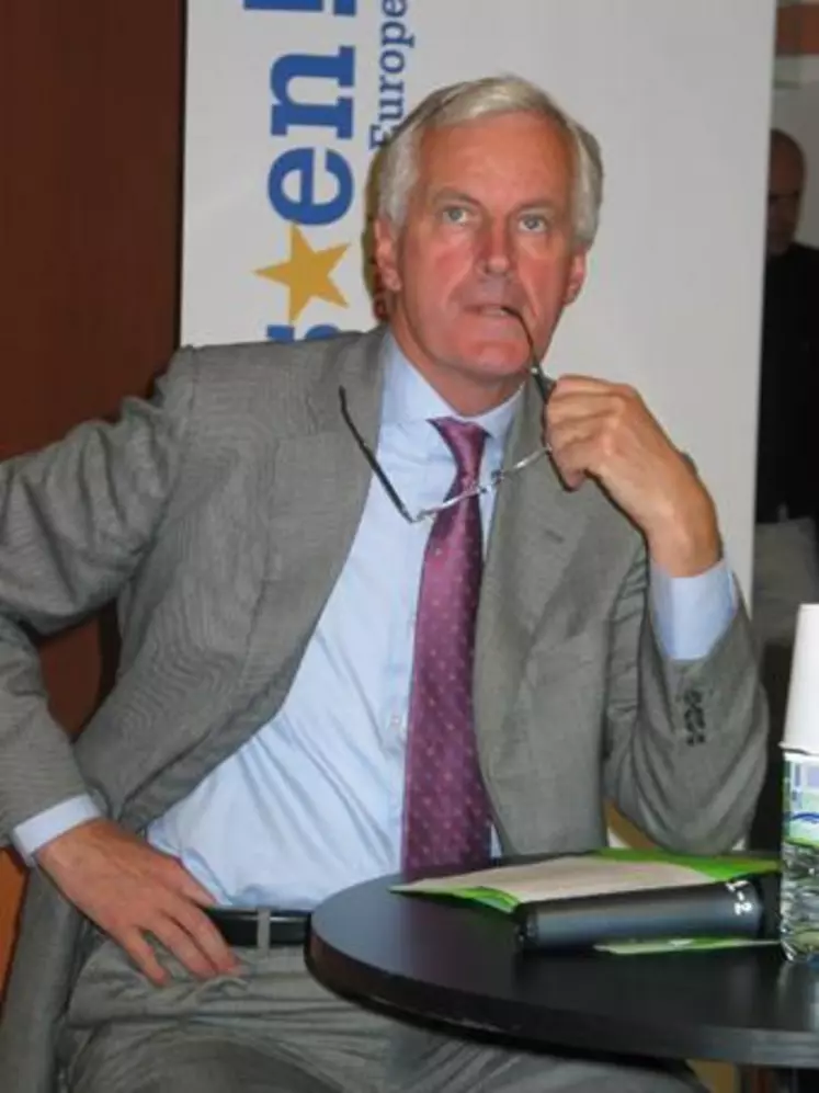 Michel Barnier, ministre de l'agriculture
