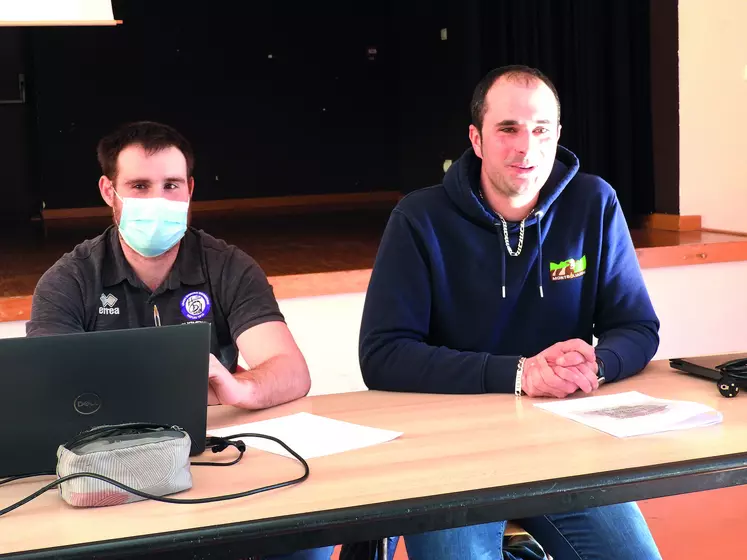 L'assemblée générale du syndicat des éleveurs montbéliards du Puy-de-Dôme s'est déroulée à Perpezat le 8 février sous la présidence et l'animation de Pierre Viallard et Guillaume Labussière.