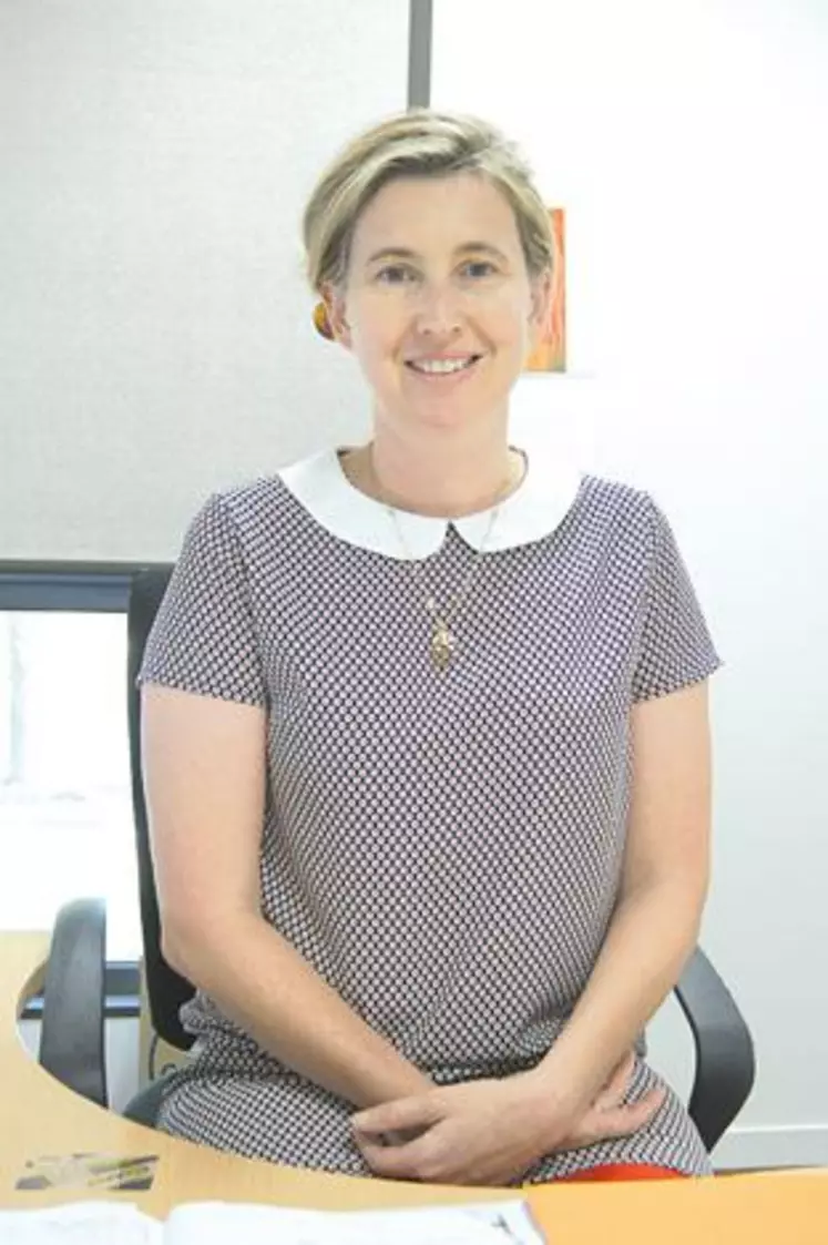 Cécile Gueux, responsable des équipes Agricom de Pôle Emloi Cournon et référente agricole Pôle emploi Auvergne