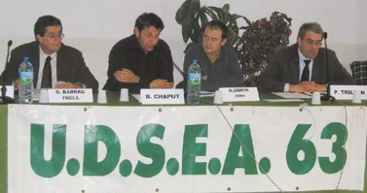 Bruno Chaput a passé en revue les paradoxes, les contraintes et les aberrations vécues au quotidien par les agriculteurs