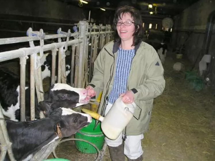 Viviane Chomette, présidente  d'Agri Emploi 63