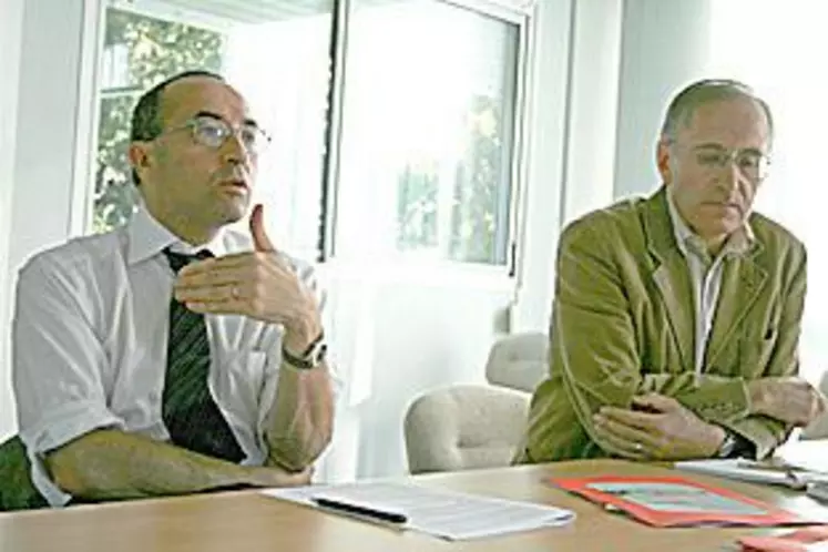 Yann Dorsemaine et Jean-Paul Meunier ont présenté dernièrement le déroulement des opérations de recensement en Auvergne.