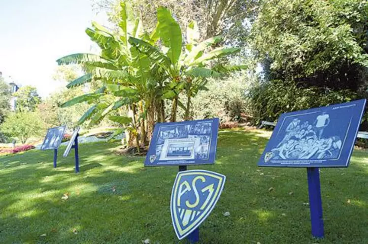 Au jardin Lecoq, cent photos racontent l’histoire de l’ASM.