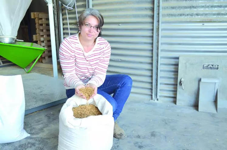 Lucile Comptour, fondatrice et gérante de la Malterie des Volcans a ouvert son activité il y a moins d’un an, suite
au boom des micro-brasseries.