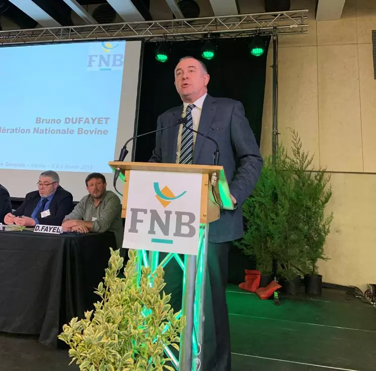 Didier Guillaume était mardi au congrès de la FNB à Mende.