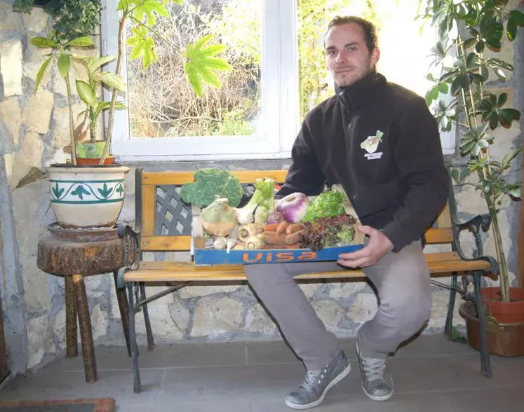 Maraîcher à Romagnat, Nelson Dance vient de remporter le concours Mister agri 2017.