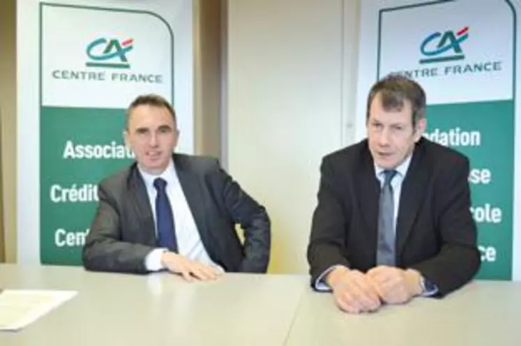 Pierre-Yves Godard, directeur commercial et Serge Charret, vice-président de la Caisse régionale, seront présents lors des assemblées générales.