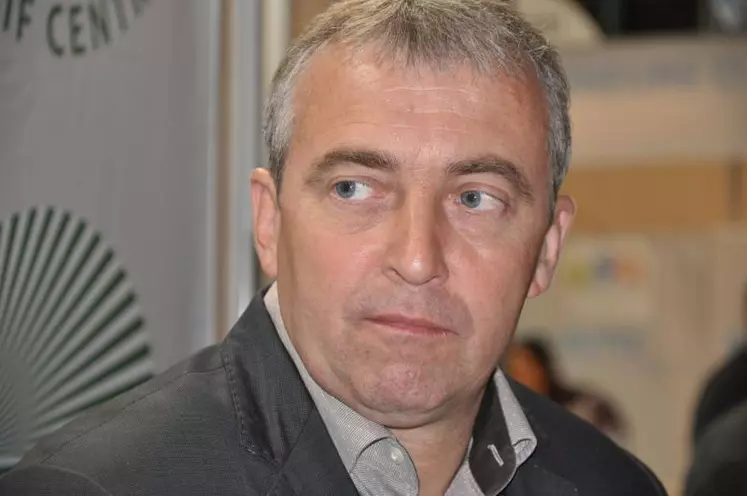 Patrick Bénézit, éleveur dans le Cantal, secrétaire général adjoint de la FNSEA.