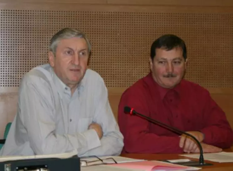 Jean-Michel Lemétayer et Jacques Chazalet