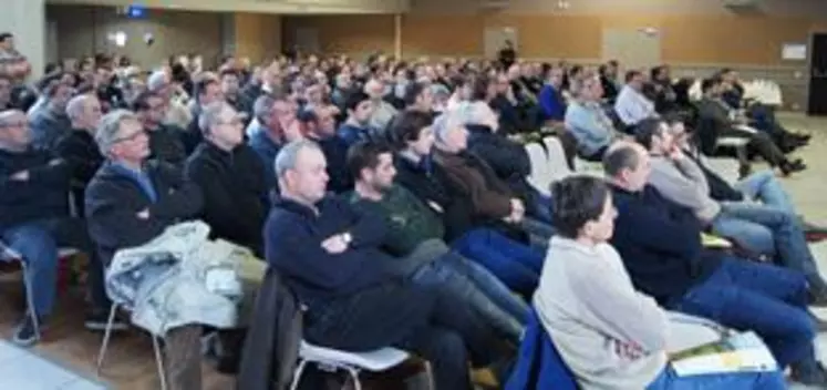 Comme à son habitude, l’assemblée générale des producteurs de maïs semence a fait salle comble.