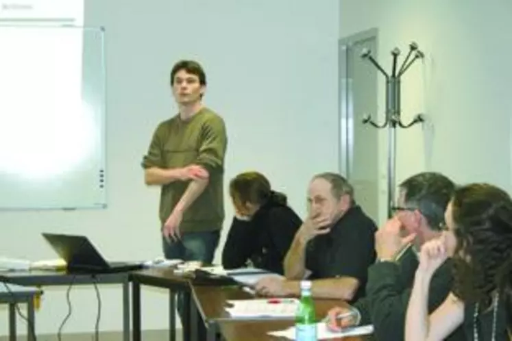 Pierre-Guillaume Grisot a réexpliqué les grandes lignes du projet
« reconquête ovine ».