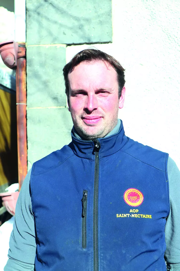 Sébastien Ramade, nouveau président de l’interprofession Saint-nectaire