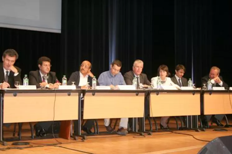 La table-ronde était introduite par Dominique Langlois, président d’Interbev.