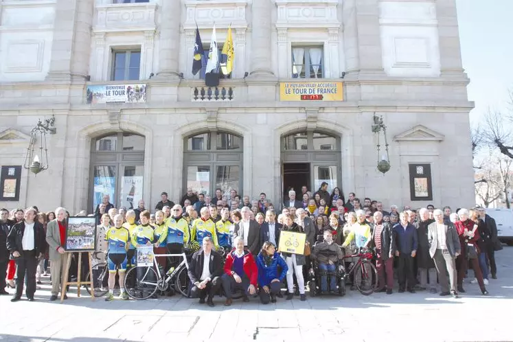 100 jours avant l’étape, les acteurs du département qui se mobilisent pour le Tour se sont réunis au Puy.