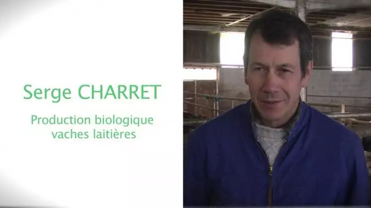 Serge Charret, candidat aux élections chambre d'agriculture du Puy-de-Dôme