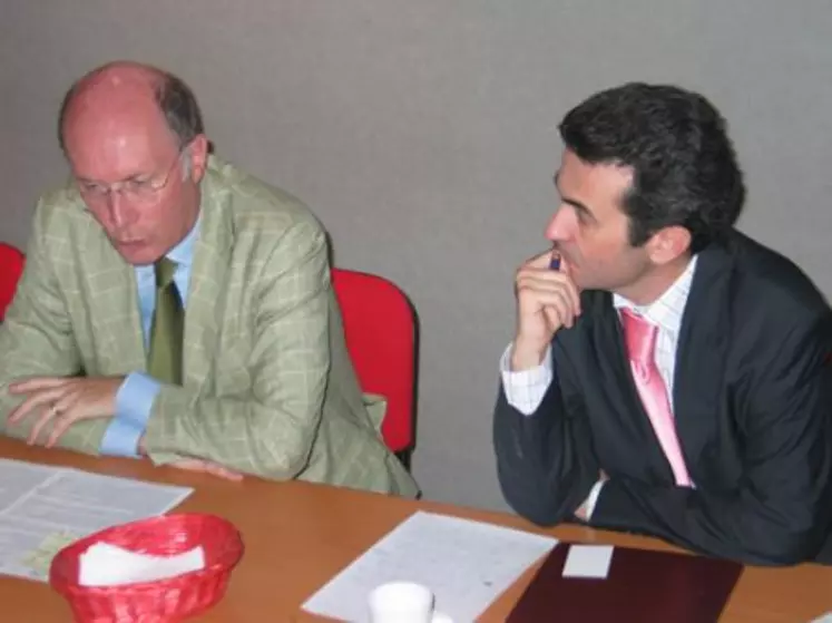 C’est au “Club de la presse” sous la présidence de Marc-Alexis Roquejoffre que Jean-Luc Dischamp s’est entretenu avec les journalistes sur la reprise de Toury.