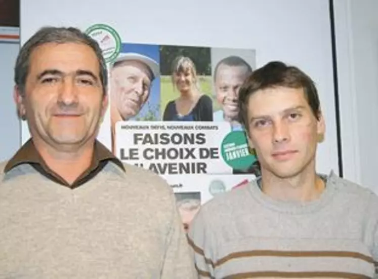 Claude Raynaud et Patrick Levet