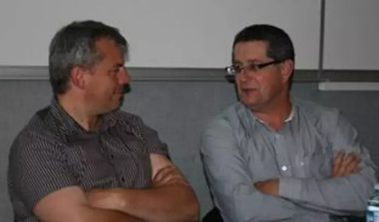Michel Lacoste et Dominique Barrau suivent de très près les dossiers respectivement  Aop et « montagne ».