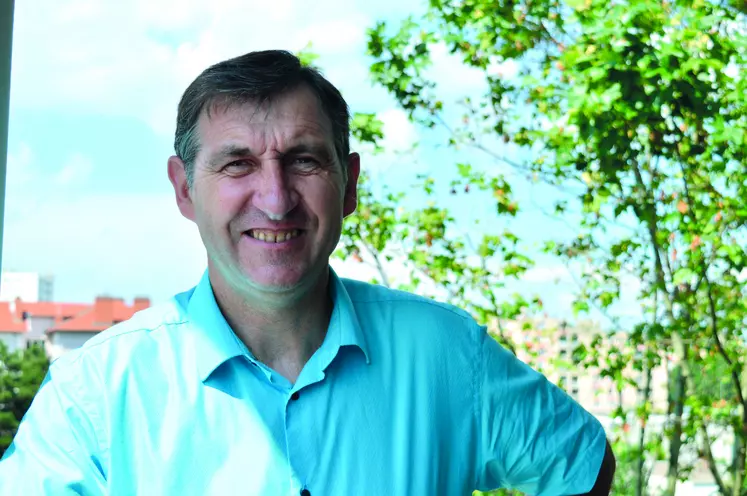 Michel Joux, président de la FRSEA AuRA