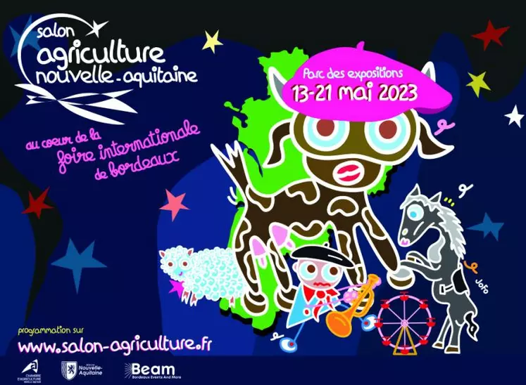 Le Salon de l’Agriculture Nouvelle-Aqui­tai­ne (#SANA), revient au Parc des Expositions de Bordeaux du 13 au 21 mai prochain.