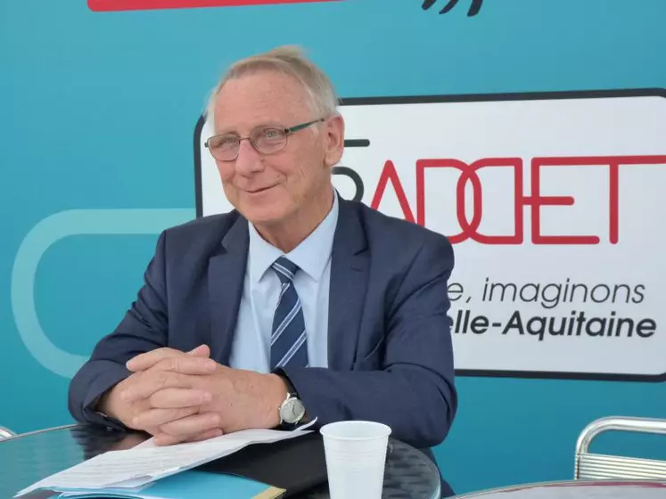 Gérard Vandenbroucke, premier vice-président de Région, chargé de l’aménagement du territoire, de la politique contractuelle et du déploiement du très haut débit.