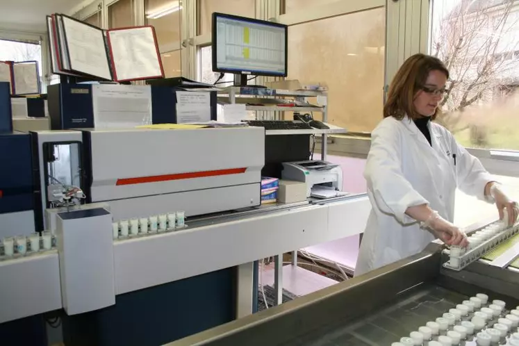 Activité « première » du Lial et désormais d’Agrolab’s : le paiement à la qualité du lait.