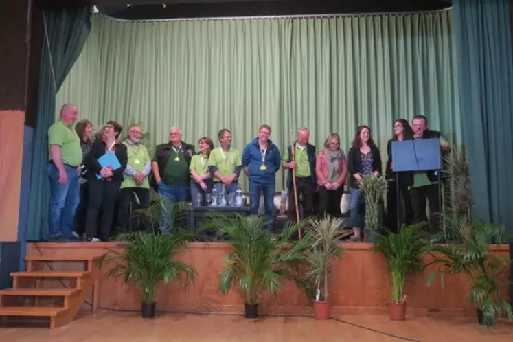 De nombreux éleveurs et professionnels de la filière ovine avaient fait le déplacement en Ardèche pour participer à l’assemblée générale de la FNO.