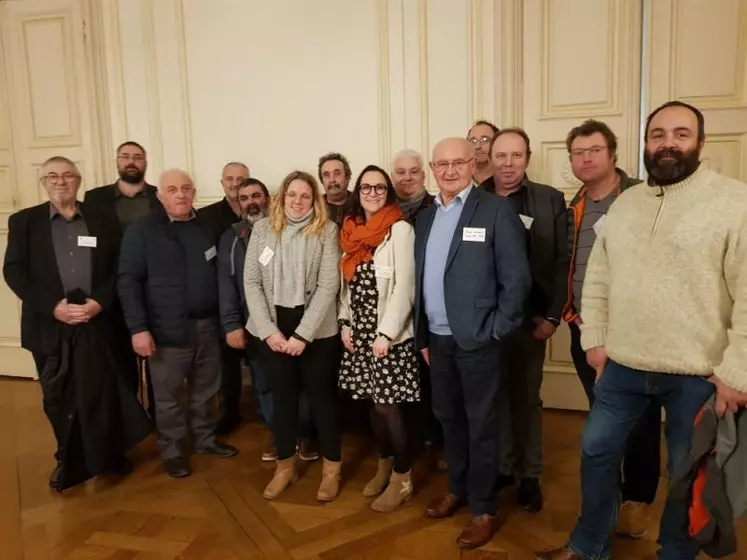 La délégation de la Nouvelle-Aquitaine au congrès le FNB à Metz.